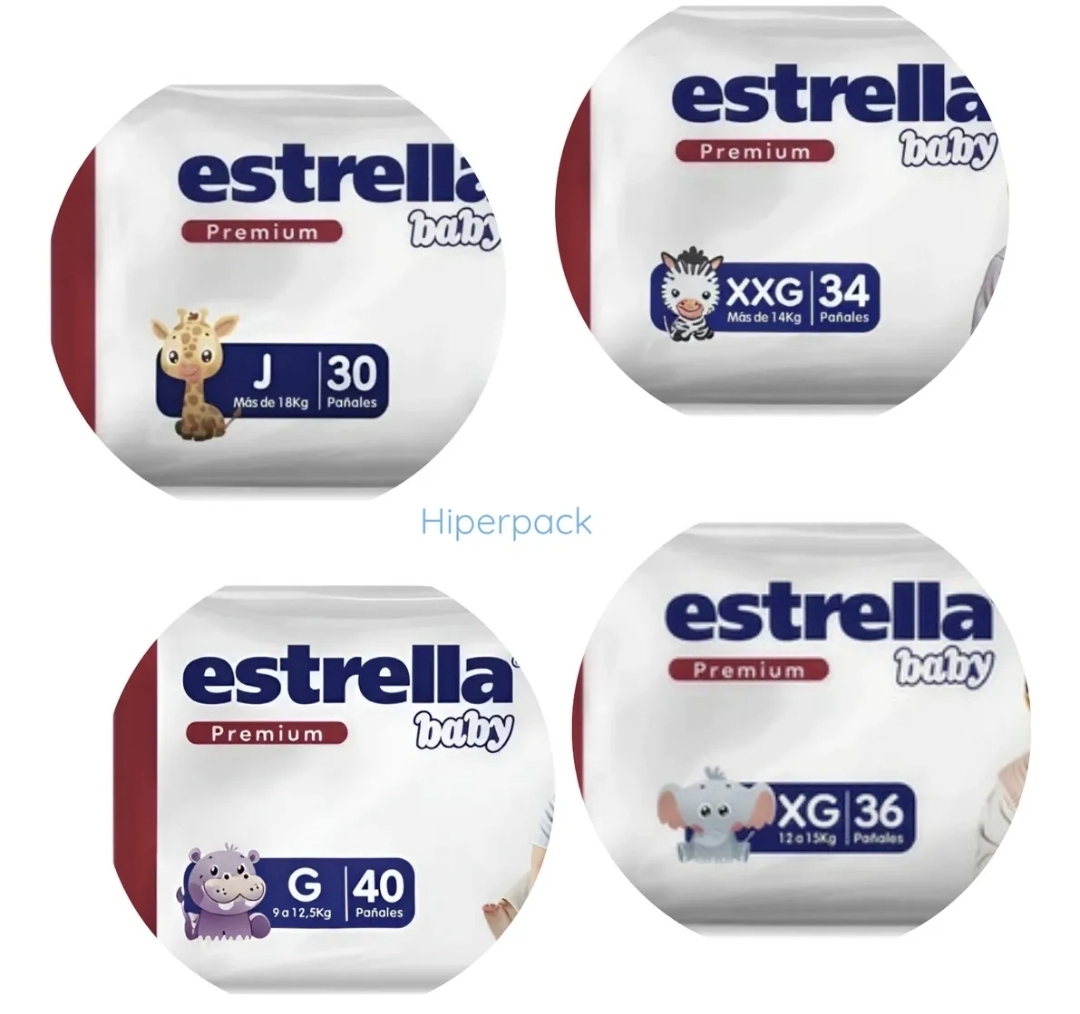 ESTRELLA PREMIUN – Pañalera Belyan